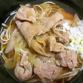 肉山椒蕎麦